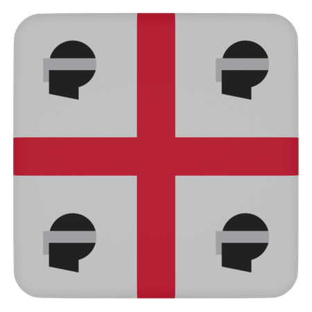 Sardinia  3D Icon