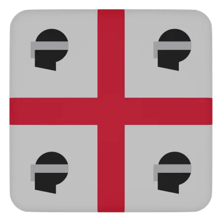 Sardinia  3D Icon