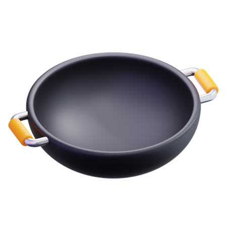 Sartén  3D Icon
