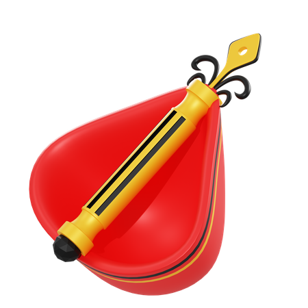 Sasando  3D Icon