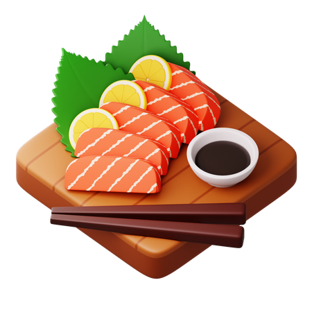 Sashimi  3D Icon