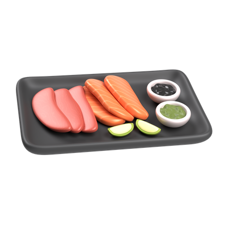 Sashimi  3D Icon