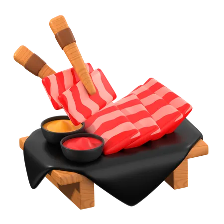 Sashimis  3D Icon