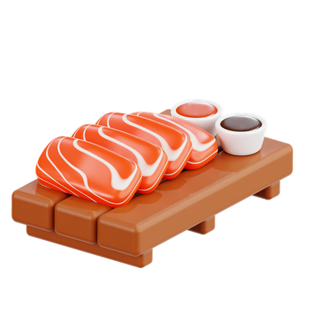 Sashimi  3D Icon