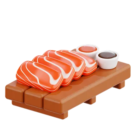 Sashimi  3D Icon