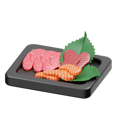 Sashimi  3D Icon