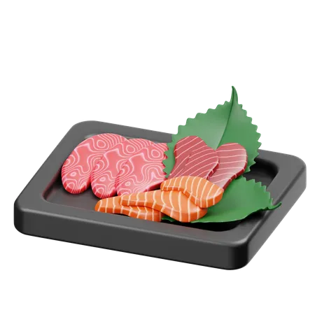 Sashimi  3D Icon