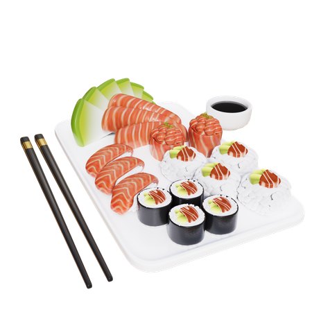 Sashimi  3D Icon