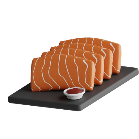 Sashimi  3D Icon