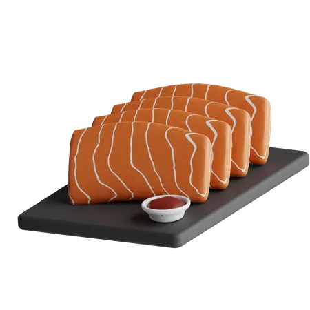 Sashimi  3D Icon