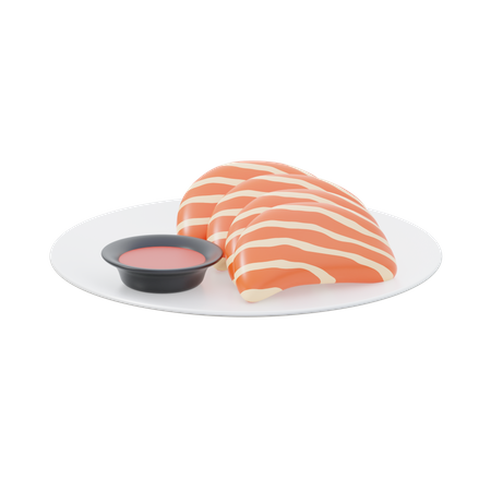 Sashimi  3D Icon