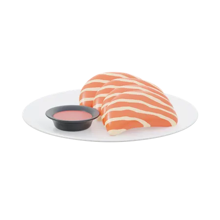 Sashimi  3D Icon