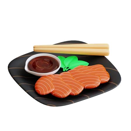 Sashimi  3D Icon