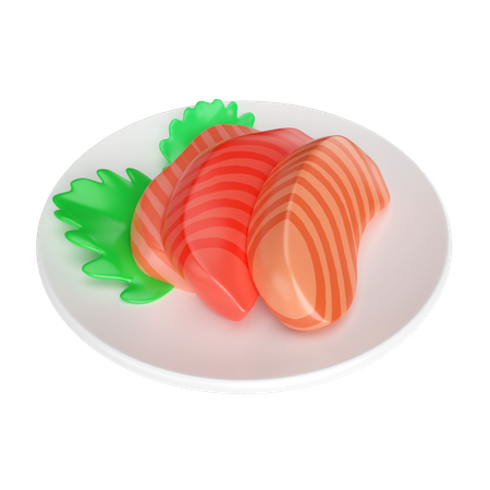 Sashimi  3D Icon