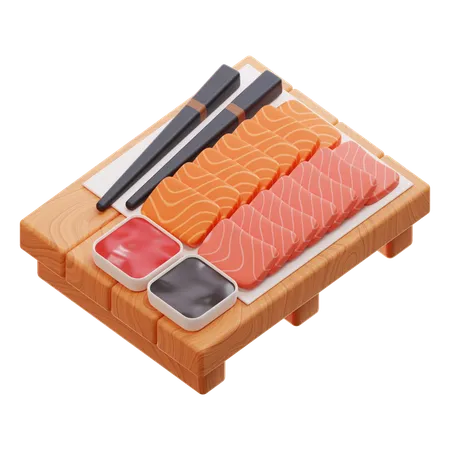 Sashimi  3D Icon