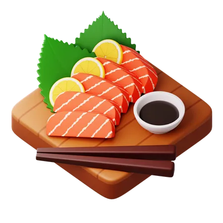 Sashimi  3D Icon