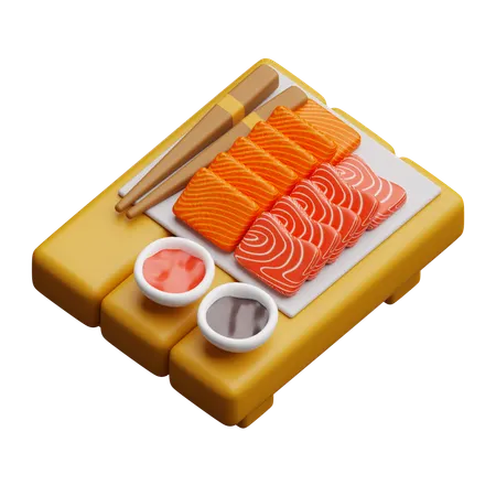 Sashimi  3D Icon