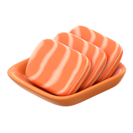 Sashimi  3D Icon