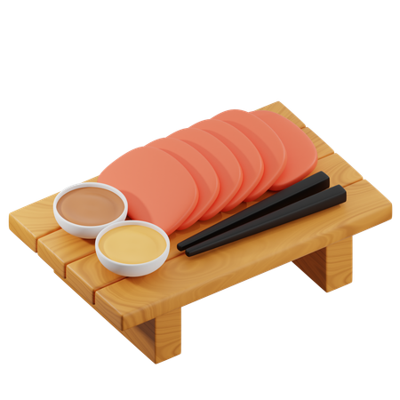 Sashimi  3D Icon