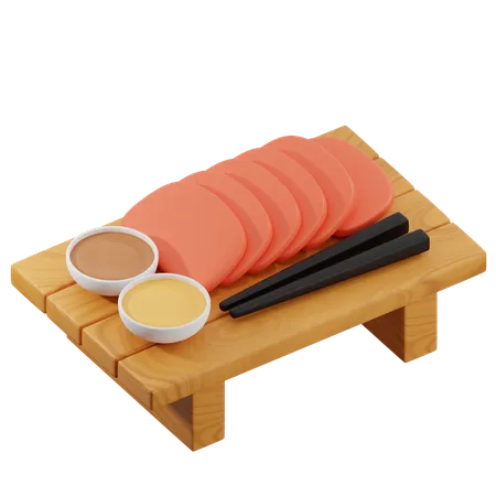 Sashimi  3D Icon