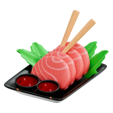 Sashimi  3D Icon