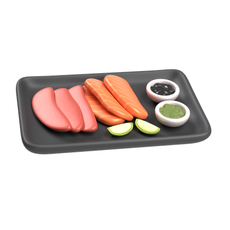 Sashimi  3D Icon