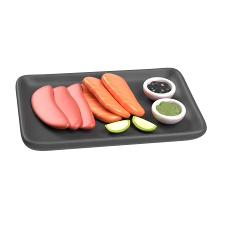 Sashimi  3D Icon