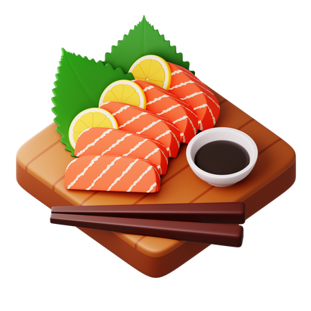 Sashimi  3D Icon