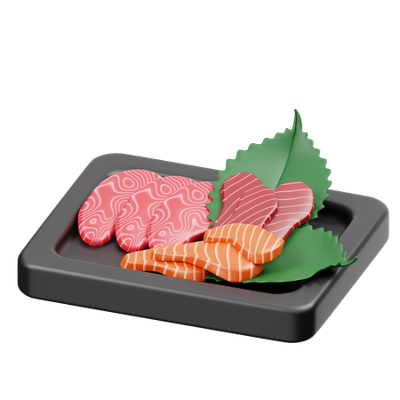 Sashimi  3D Icon