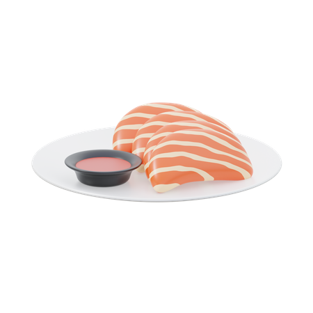 Sashimi  3D Icon