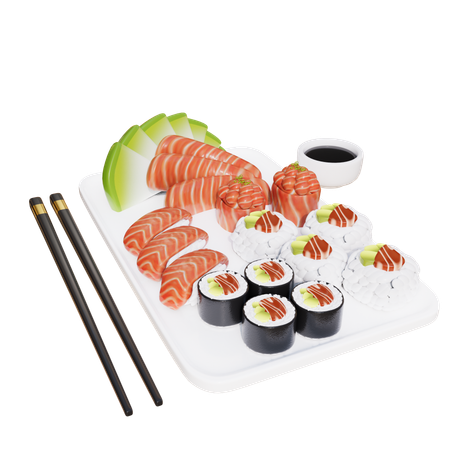 Sashimi  3D Icon