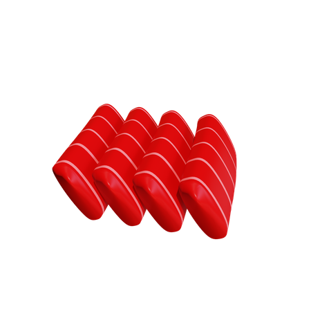 Sashimi de atún  3D Icon