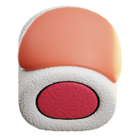 Sashimi de salmón  3D Icon