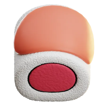 Sashimi de salmón  3D Icon