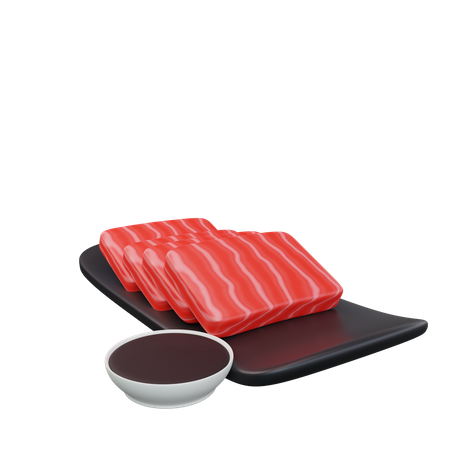 Sashimi Food  3D Icon