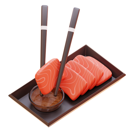 Sashimi  3D Icon