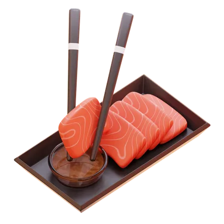 Sashimi  3D Icon