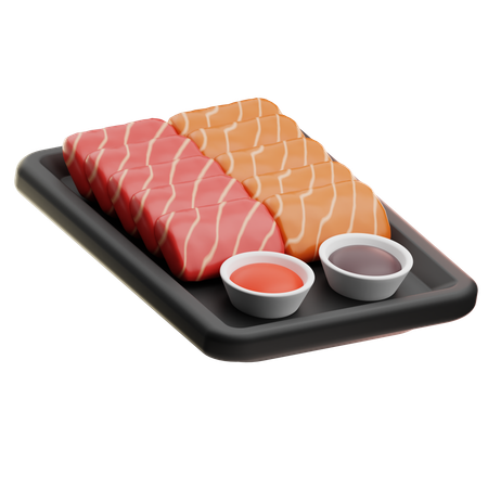 Sashimi  3D Icon