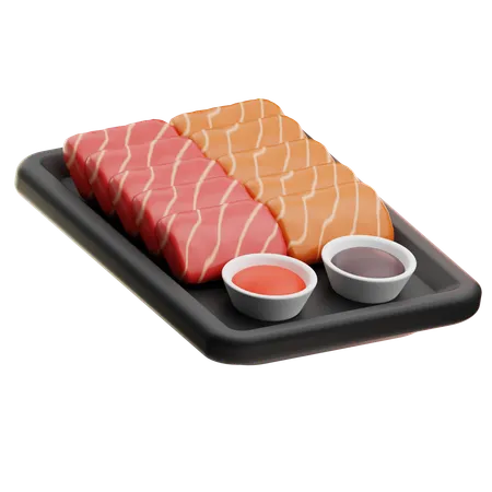 Sashimi  3D Icon