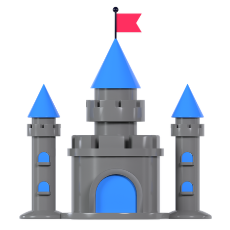 Сastle  3D Illustration