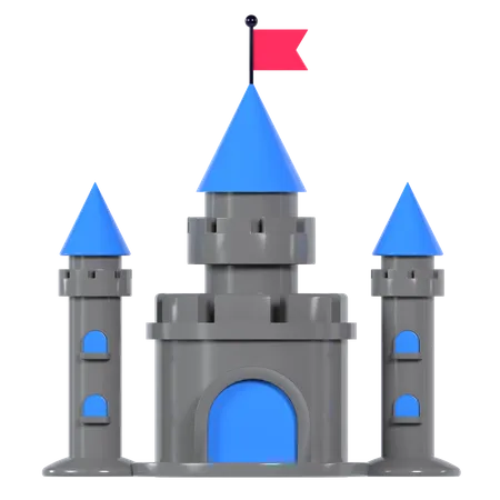 Château  3D Illustration
