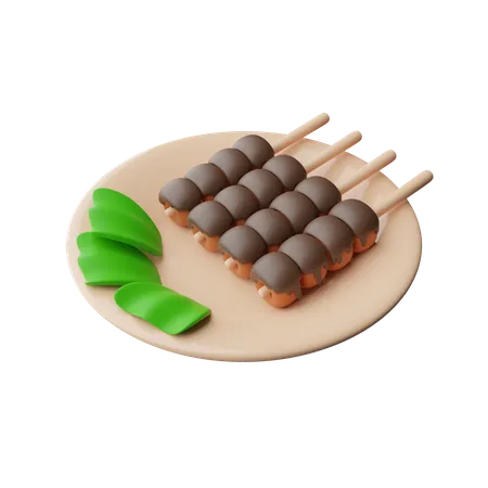 Satay Download This Item Now 3D Icon