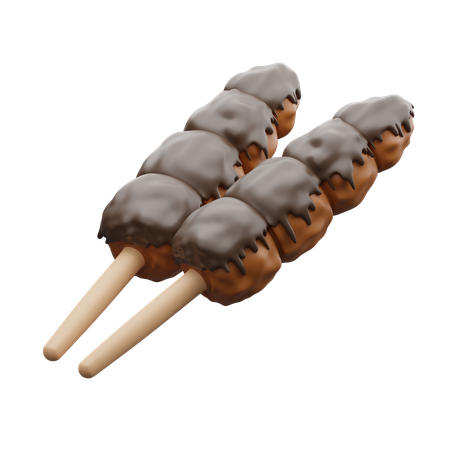 Satay  3D Icon