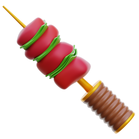 Satay  3D Icon