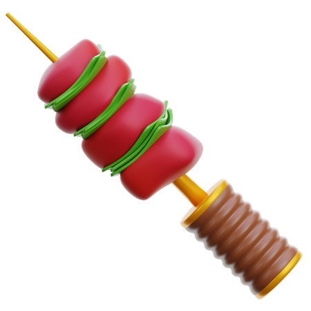 Satay  3D Icon