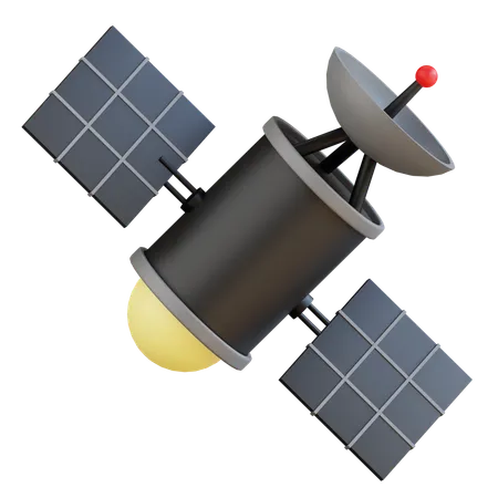 Satélite  3D Icon