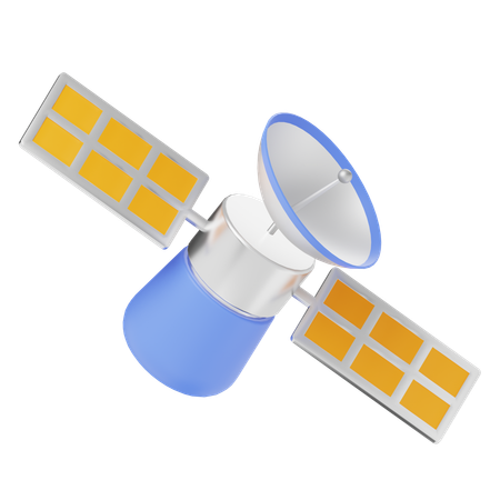 Satélite  3D Icon