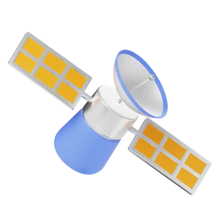 Satélite  3D Icon