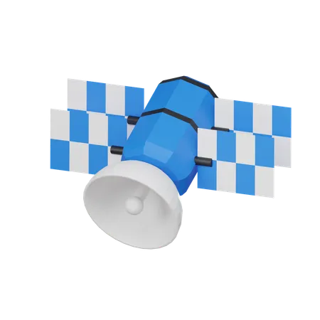 Satélite  3D Icon