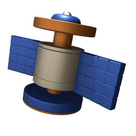 Satélite  3D Icon